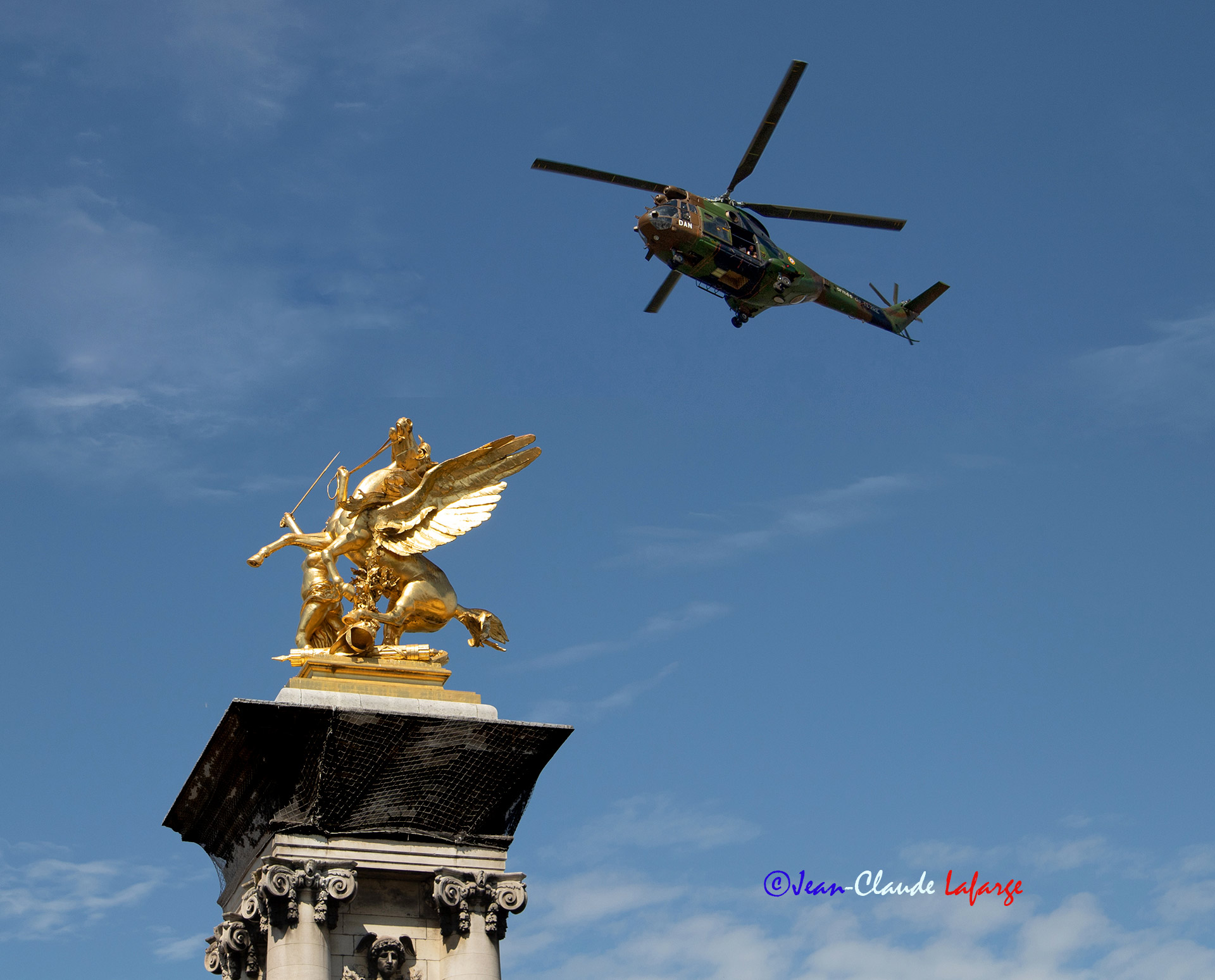 Défilé du 14 juillet 2023 aux Champs Elysées à Paris.